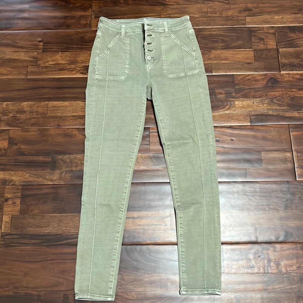 Women’s American Eagle hi rise jeggings. Sz 10